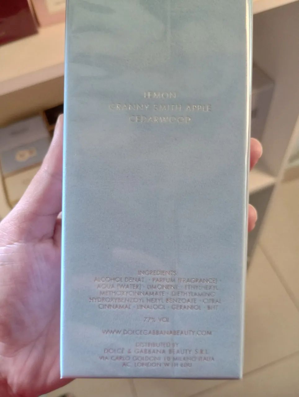 Perfume feminino doce gabanna light blue  - Foto 3
