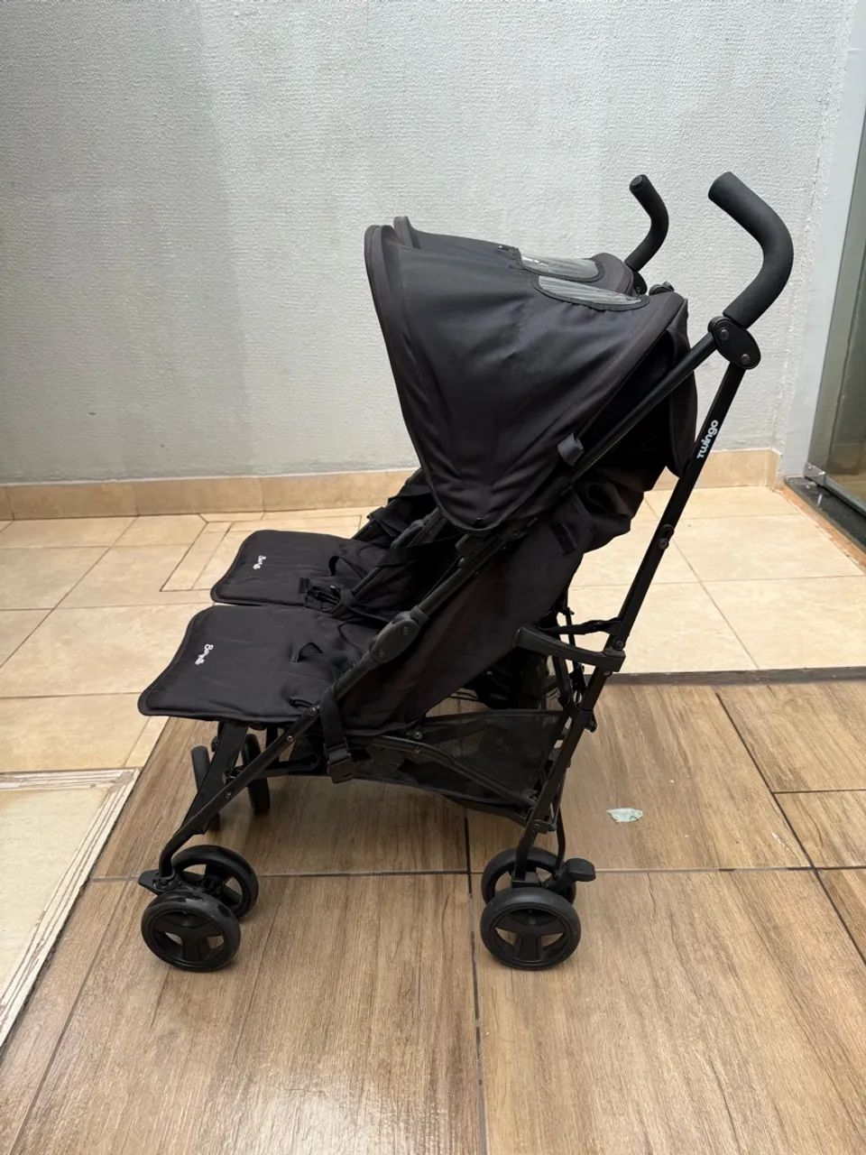 Carrinho duplo para bebê  - Foto 3
