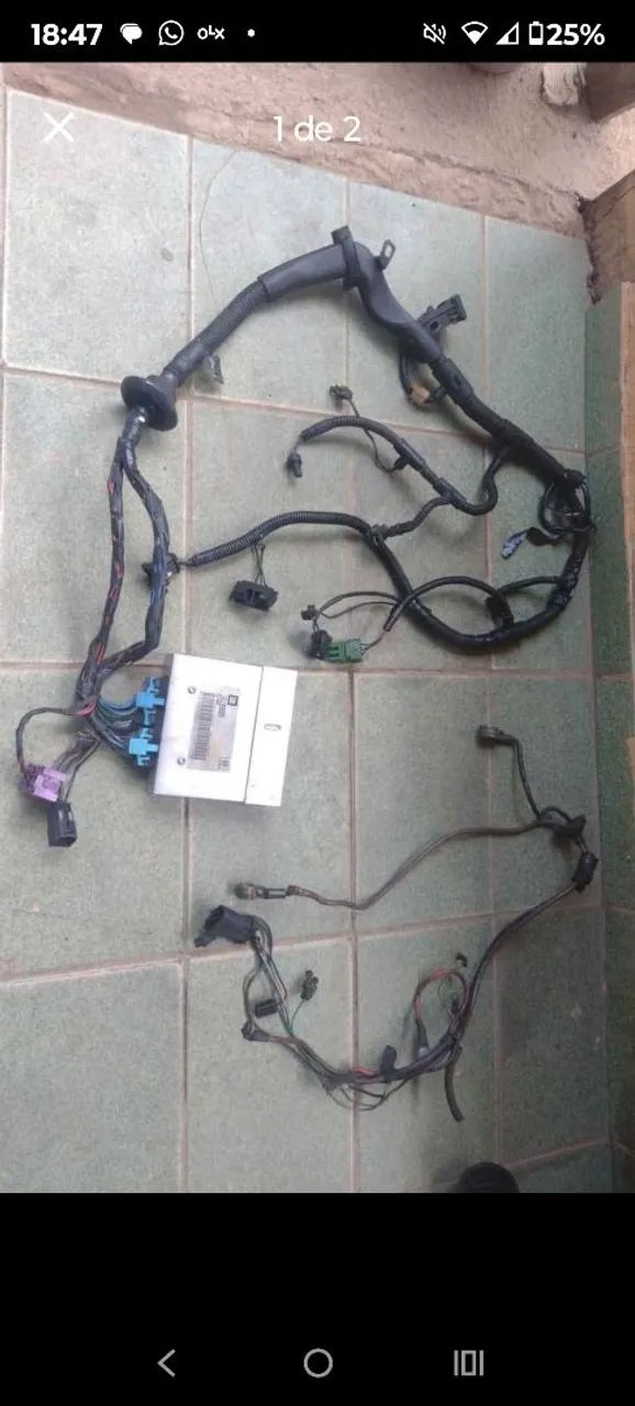 Módulo e chicote injeção Corsa efi 1.4