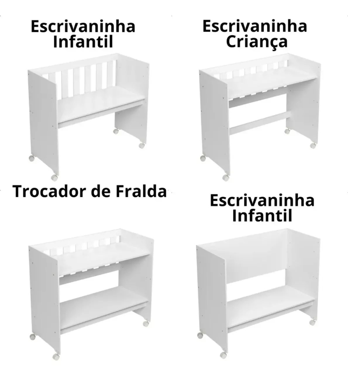 Mini Berço MDF - Foto 4