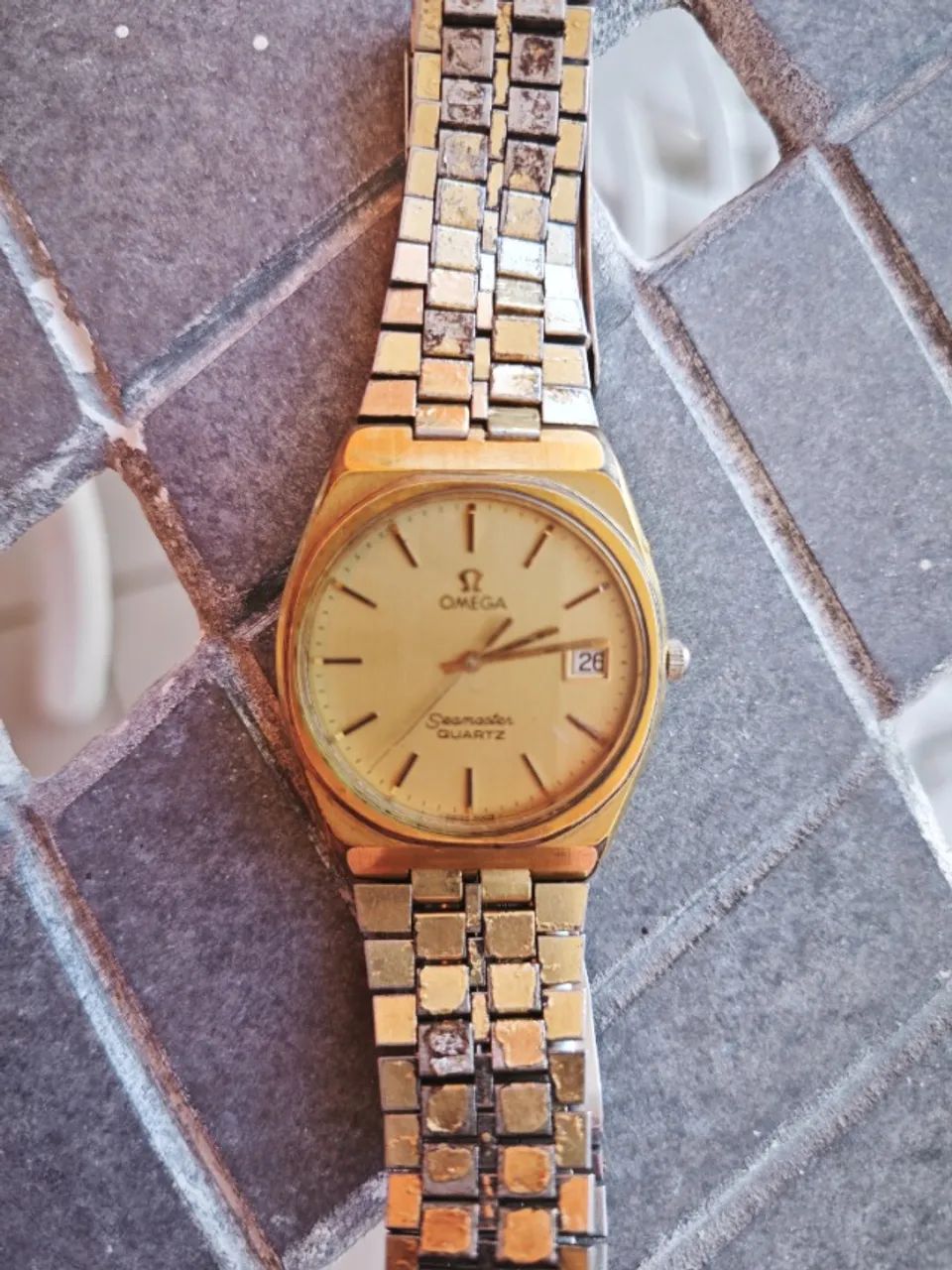 Relógio Omega Seamaster quartzo  - Foto 4