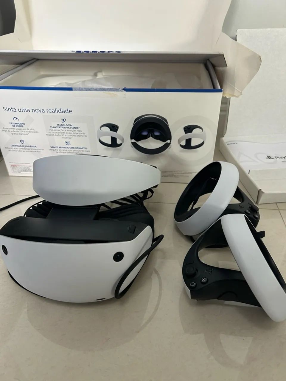 Óculos de realidade virtual VR2 para playstation - PS5 - Foto 5