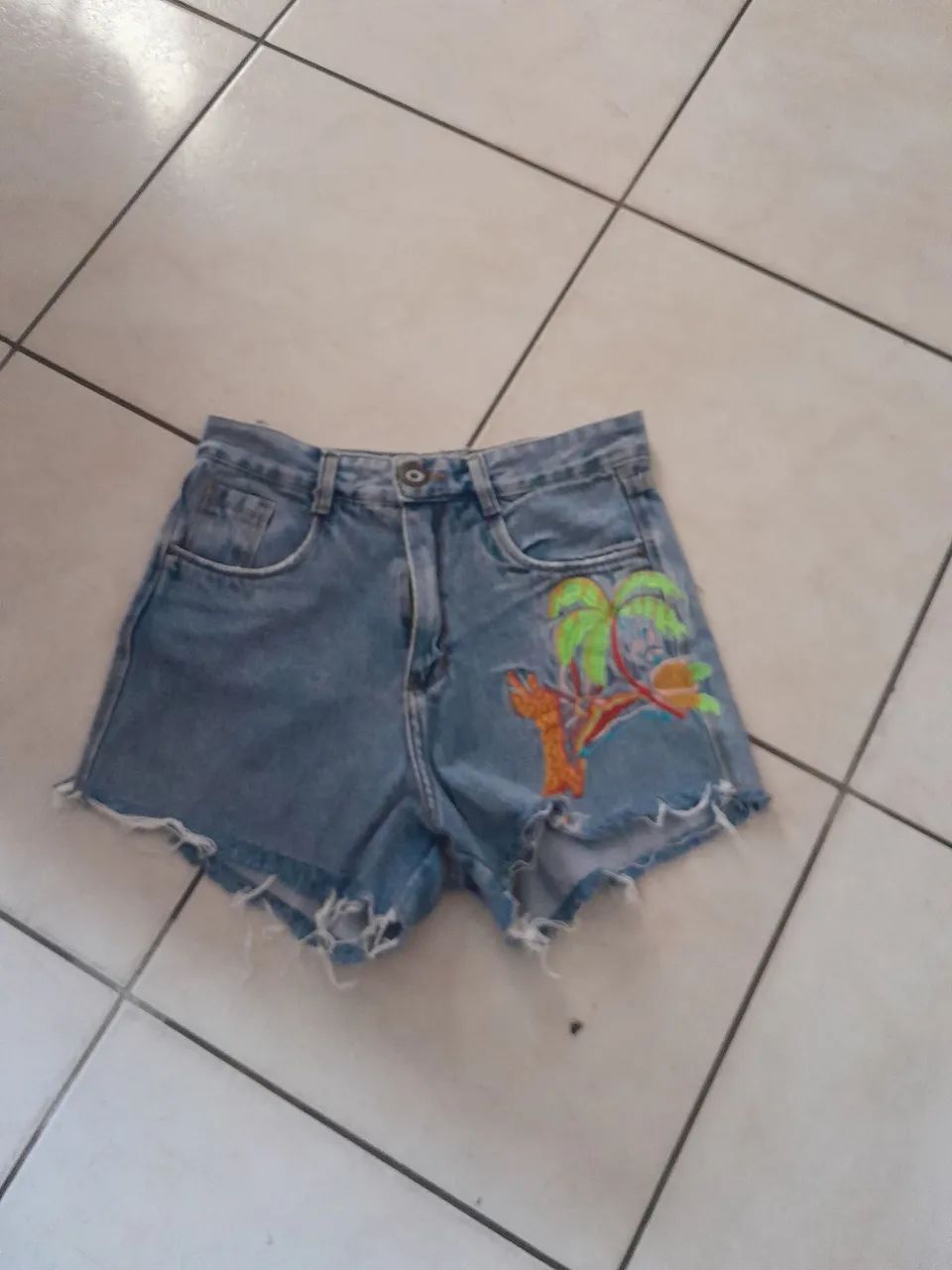 Short jeans(bordado)