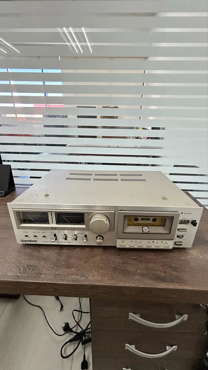 Tape Deck Gradiente CD-5500 - Revisado e Funcionando Perfeitamente - Foto 5