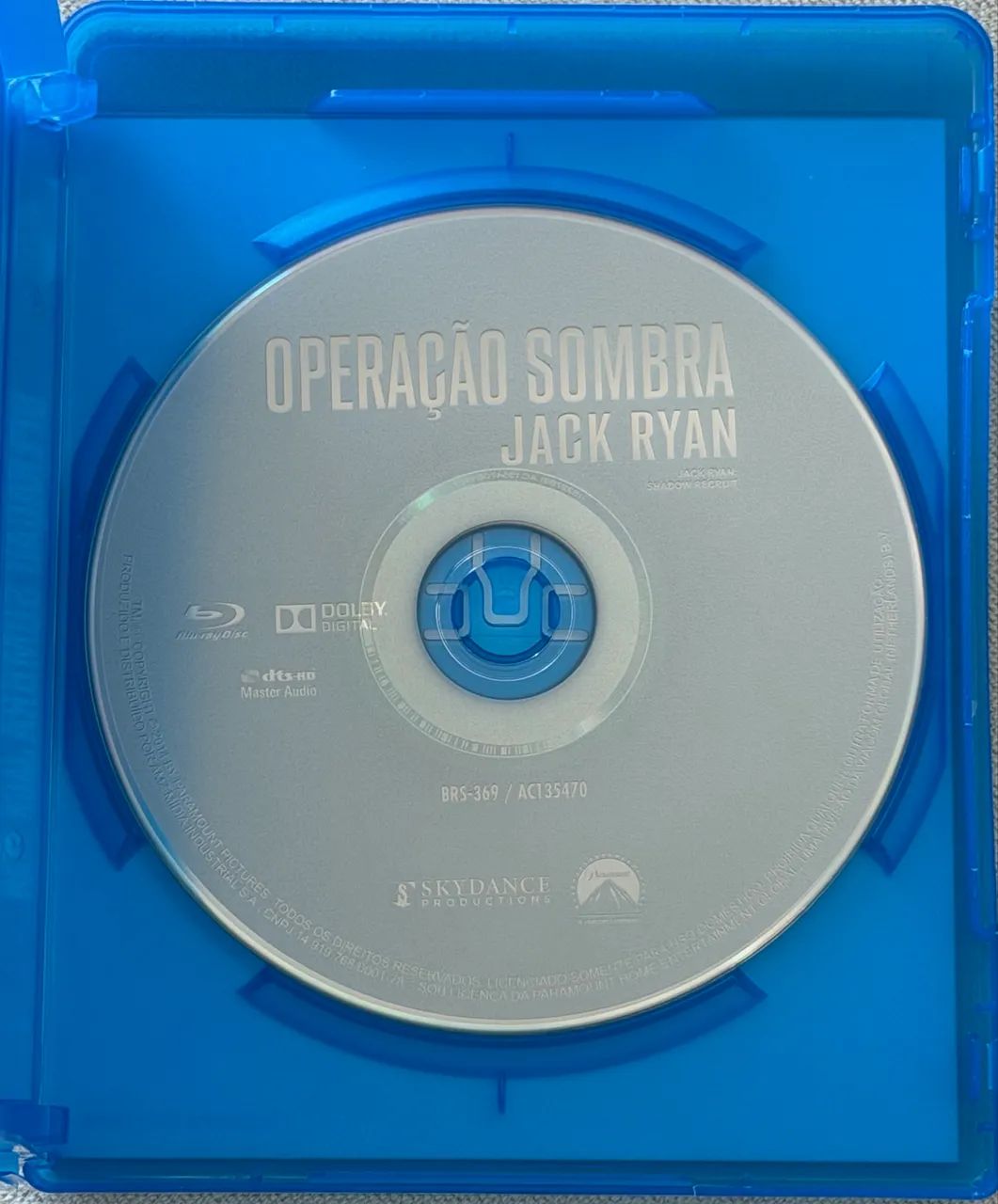 BLU-RAY OPERAÇÃO SOMBRA (ORIGINAL) - Foto 3