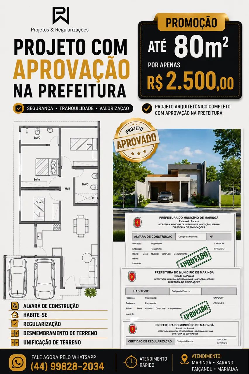 Projeto na promoção 