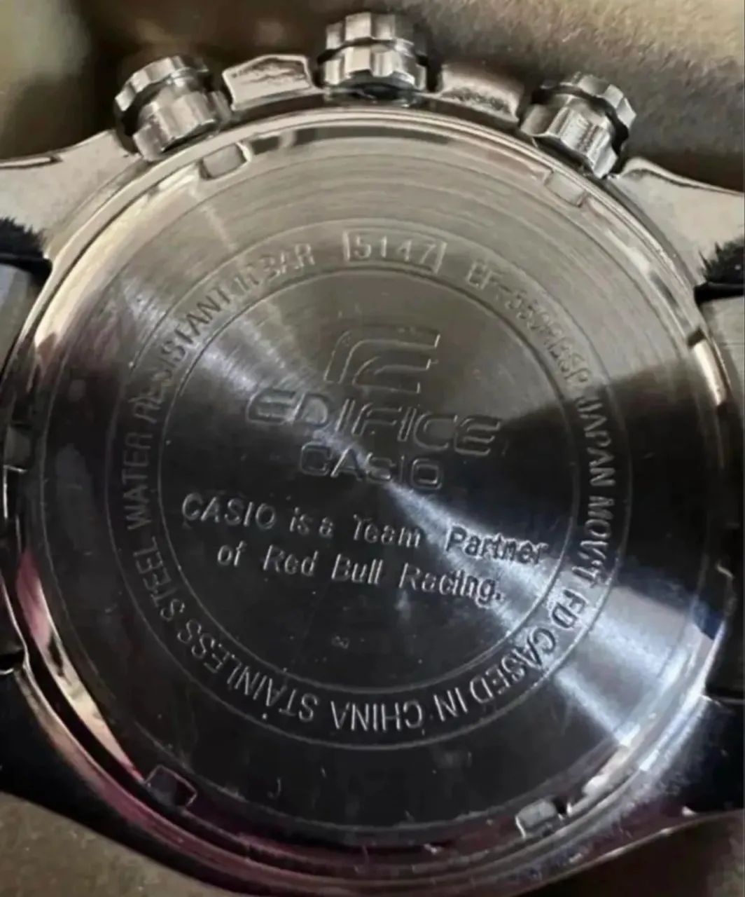 Relógio Cássio Edifice Red Bull - Foto 5