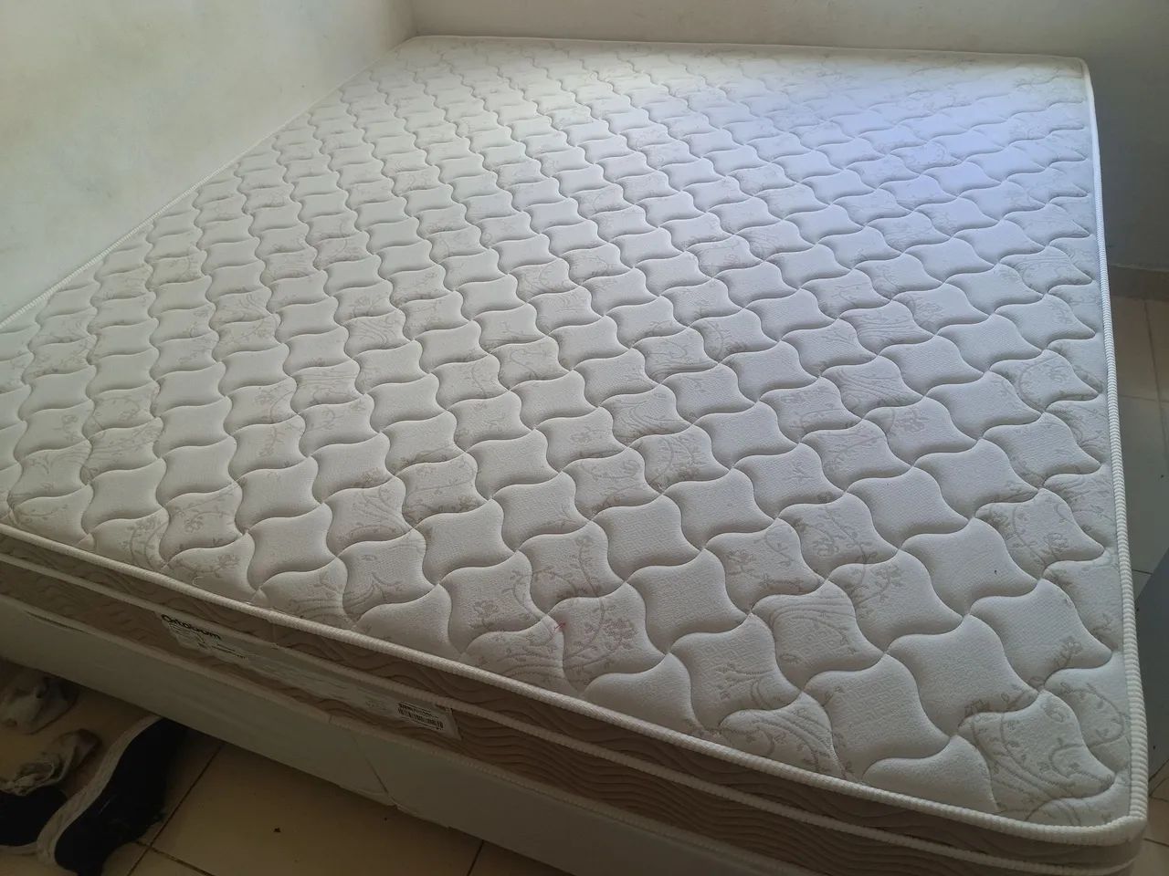 Cama box King size Ortobom oportunidade!
