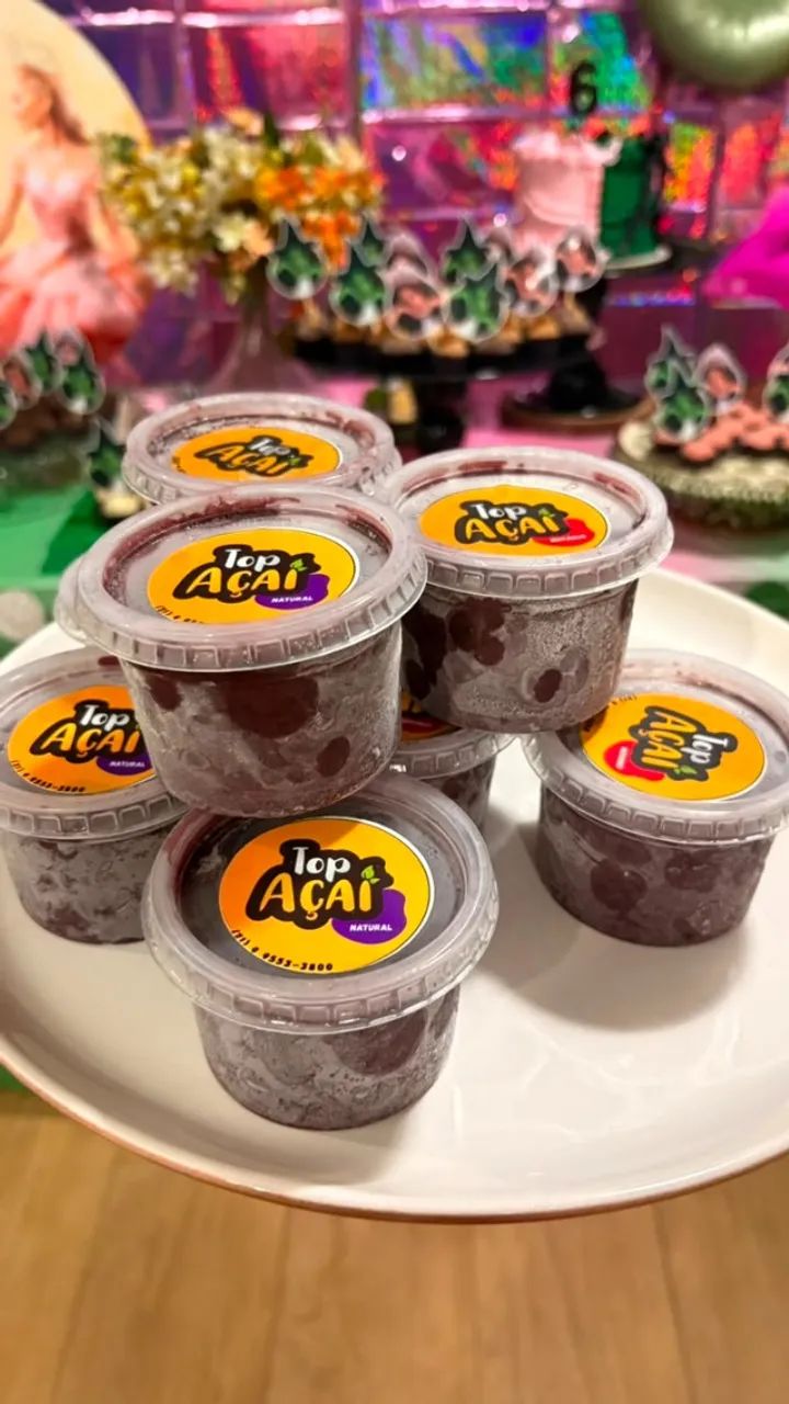 Açaí Potinho para Festas e Eventos