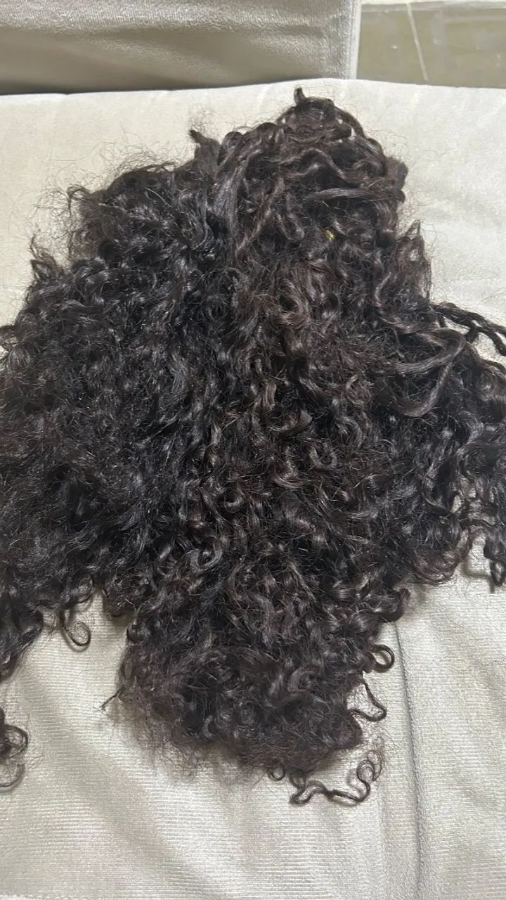  MEGA HAIR DE CABELO HUMANO CACHEADO  - Foto 5
