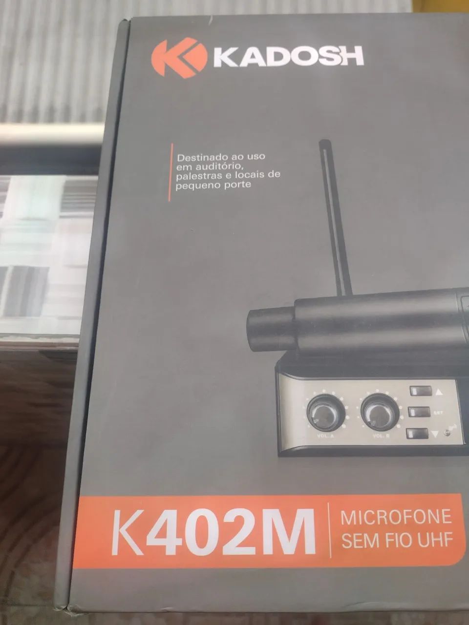 Microfone kadosh ,mesa de som e caixinha de som - Foto 2
