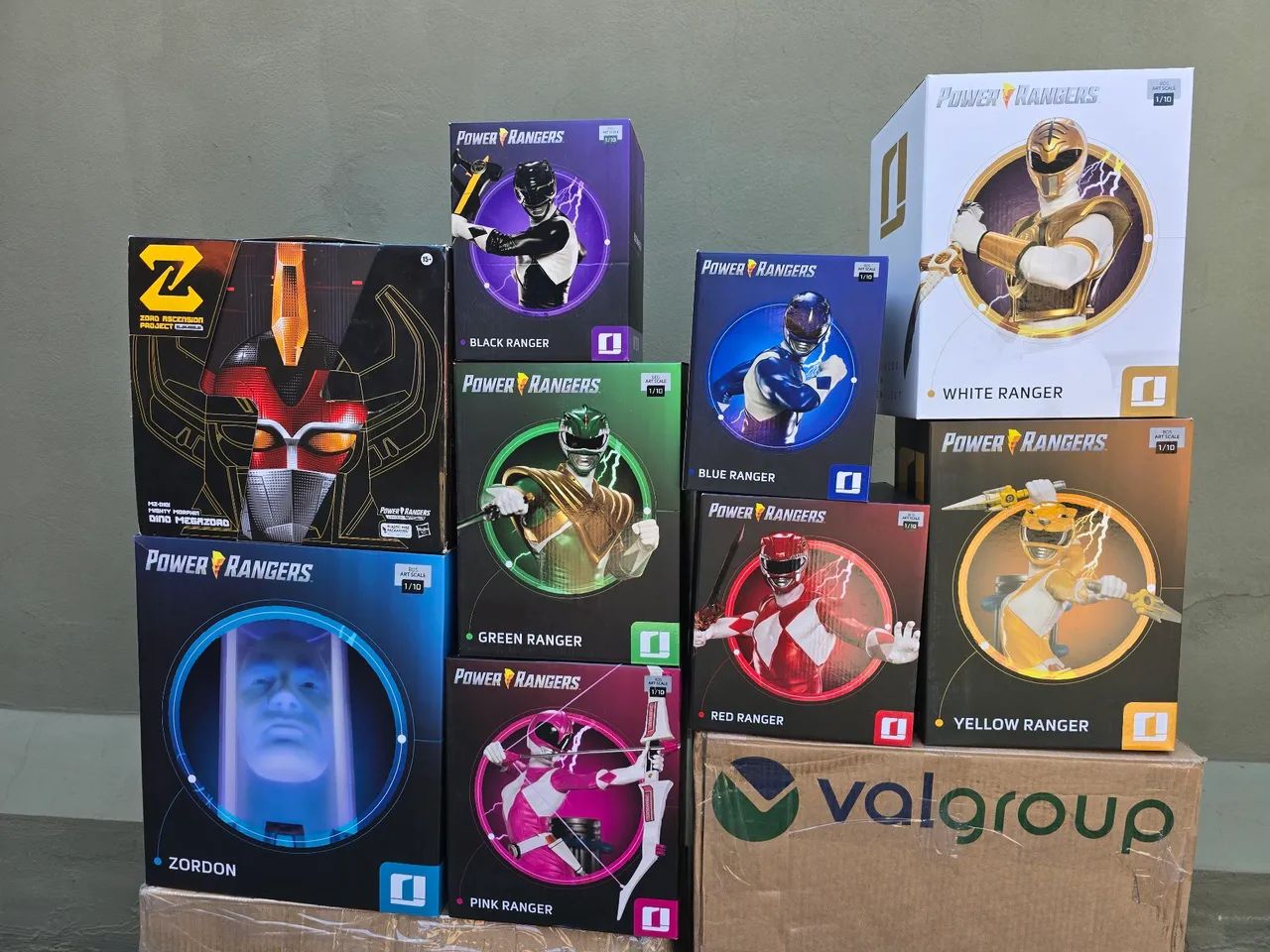 Coleção iron studios power rangers + megazord - Foto 3