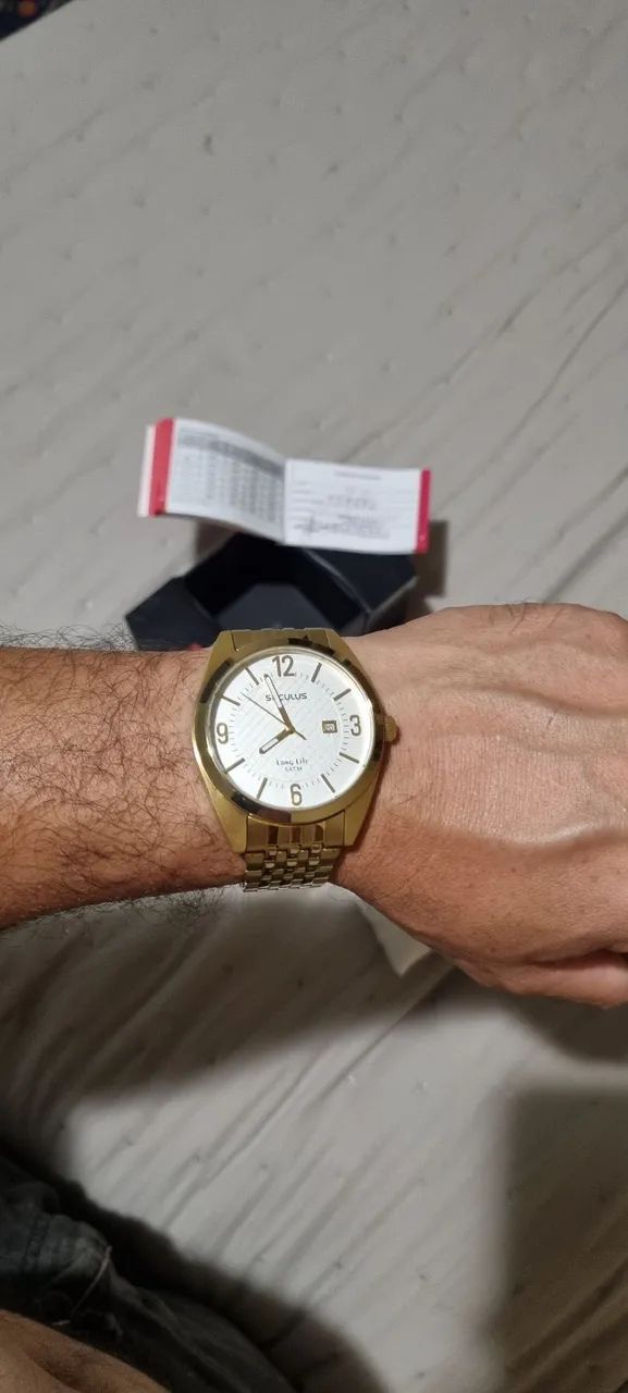 Relogio Seculus long life NOVO! - Foto 4