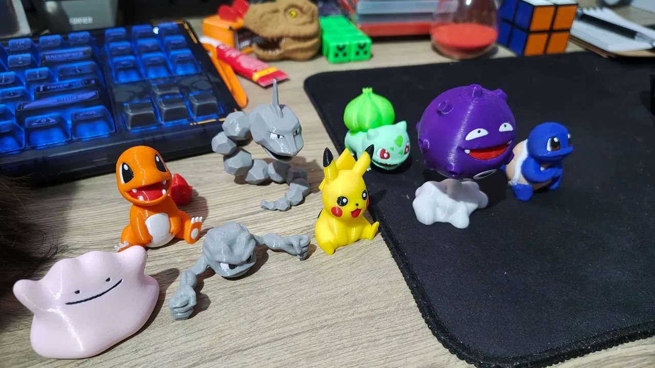 Conjunto Mini Pokémons Pokémon de 5cm - Foto 3