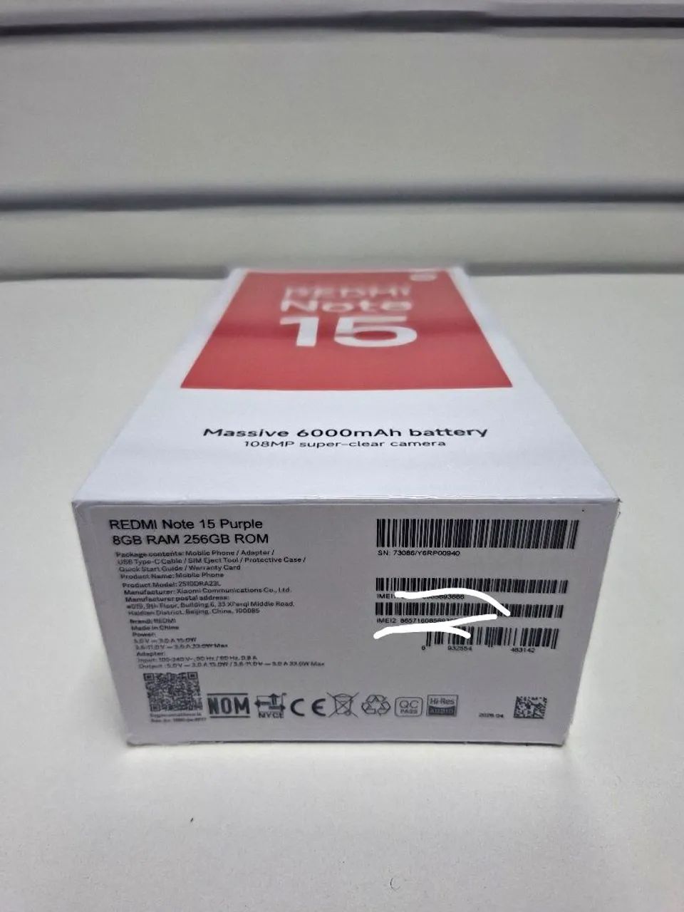 Redmi Note 15 4g 256gb 8gb lacrado  - Foto 4