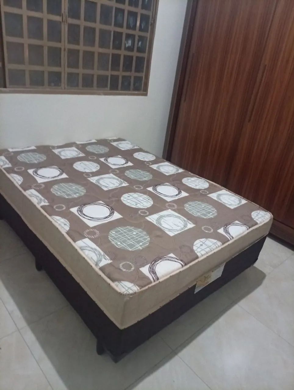 Cama casal 7 cm de espuma 