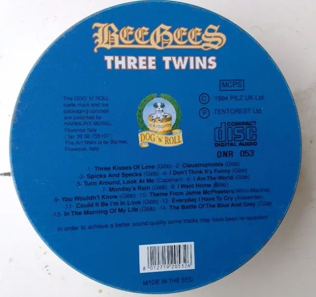 CD Bee Gees - Three Twins (Lata) - Foto 3