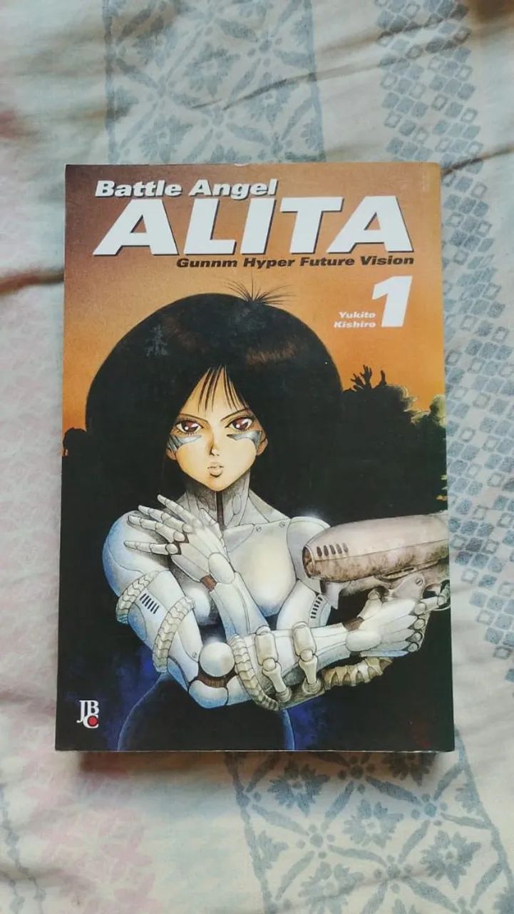Mangá Battle Angel Alita Volume 1 - Gunnm Hyper Future Vision
