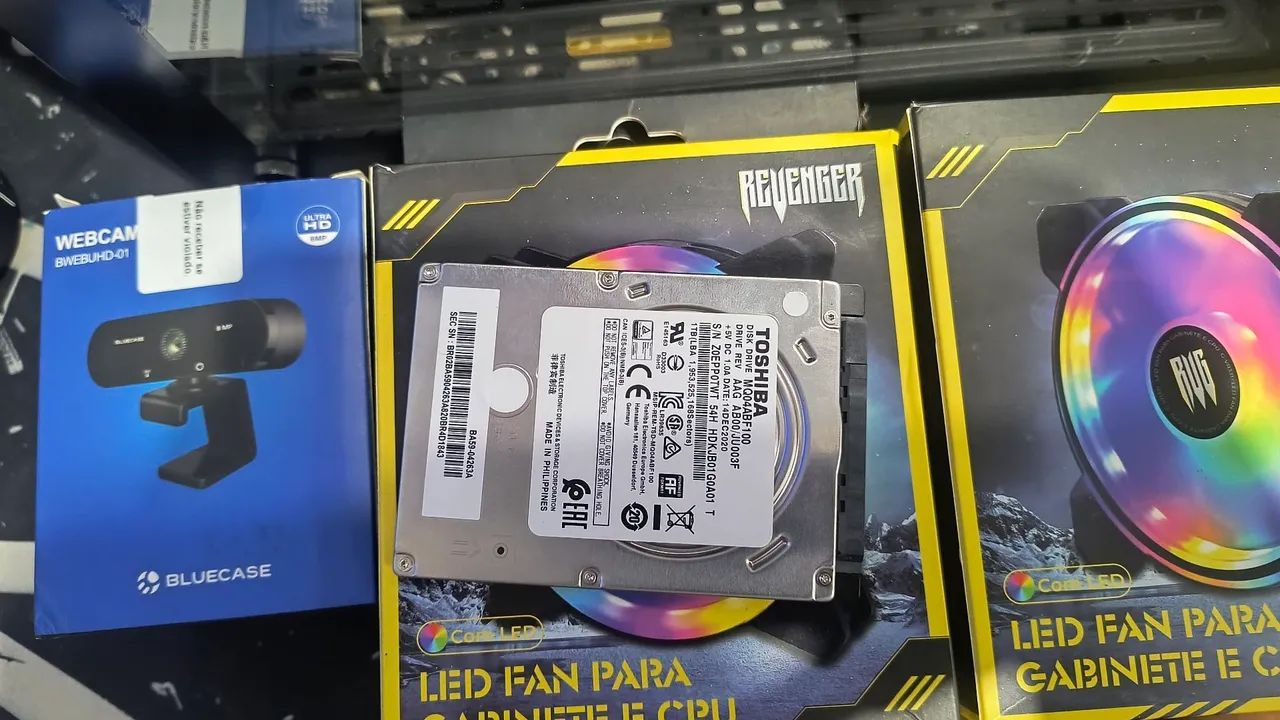 GABINETE+Fans+câmera+HD de 1T  - Foto 4