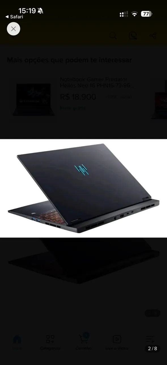 Acer predator helios neo 16s - Foto 2