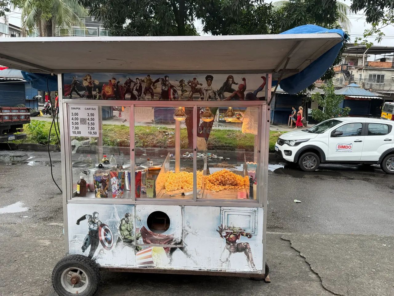 Carrinho de pipoca 