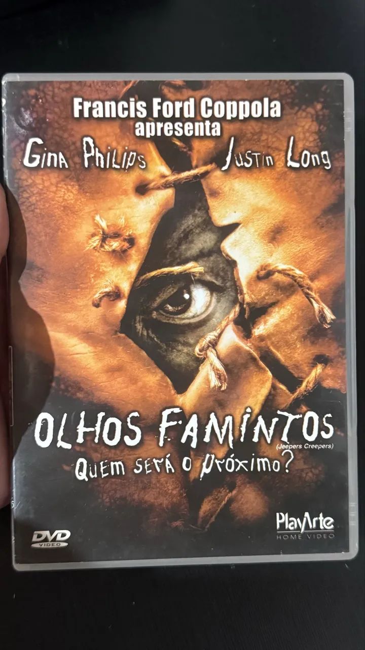 DVD olhos famintos 