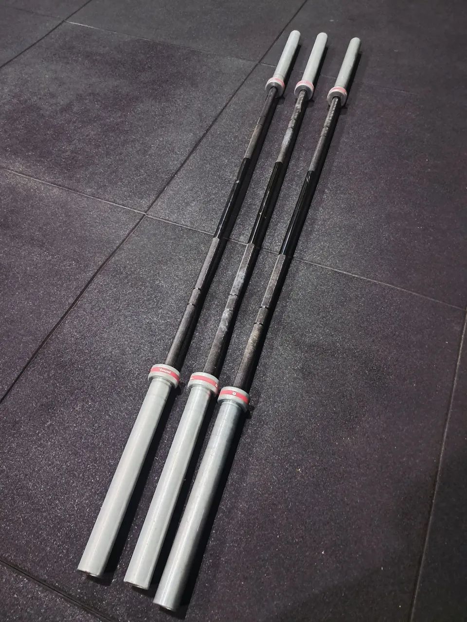 3 Barras Olímpicas Masculinas - 20 kg