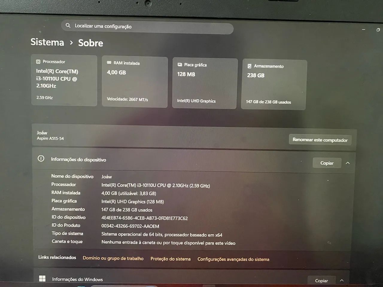Notebook Acer i3 - Foto 3