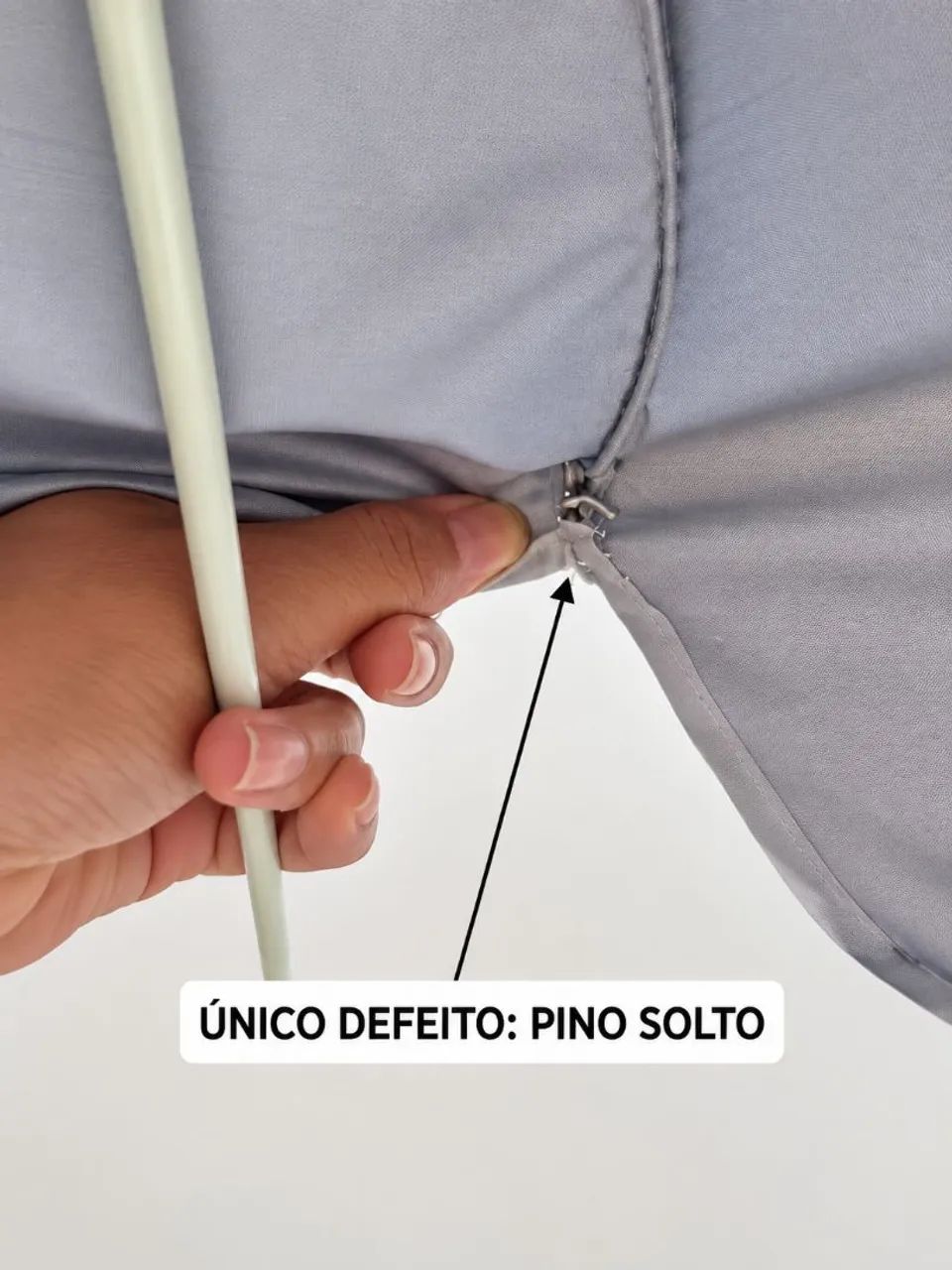 Kit Praia Completo: 3 Cadeiras + Guarda-Sol - Foto 3