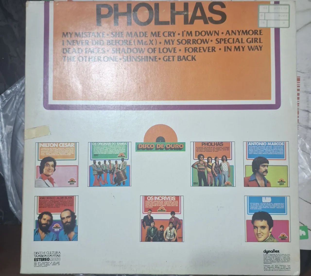 Pholhas Album Disco de Ouro em Vinil - Foto 2