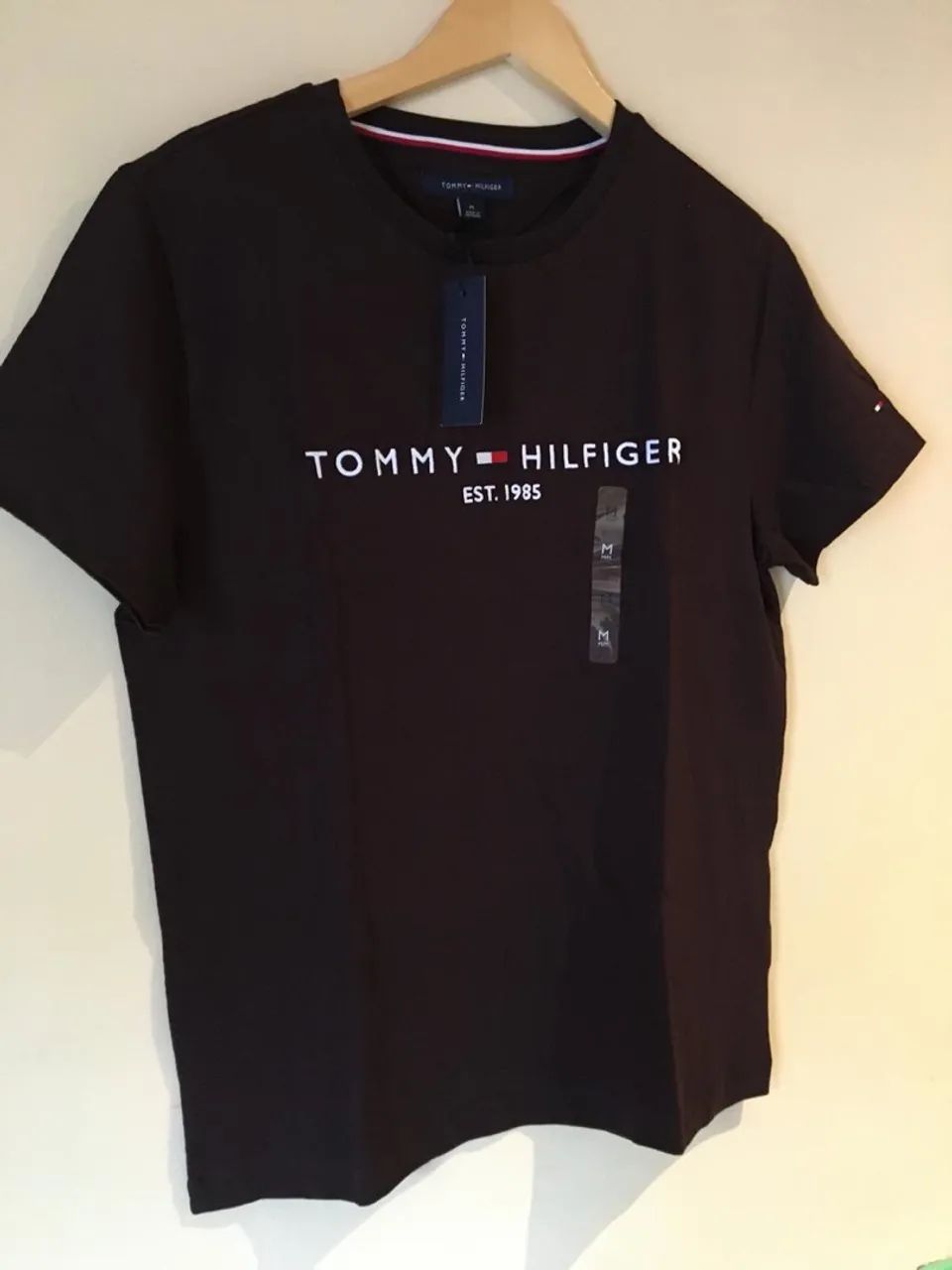Camiseta tommy Hilfiger roxa - Foto 2