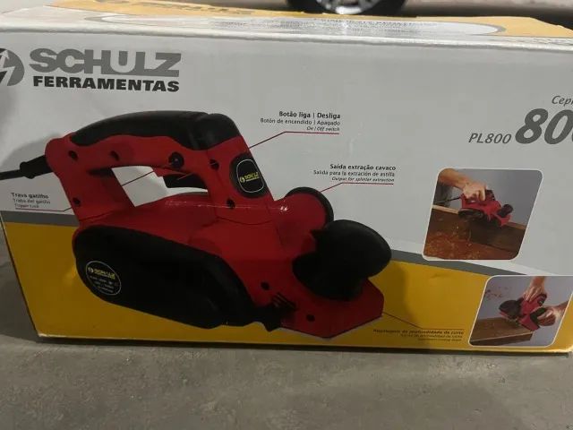 Plaina eletrica schulz pl800