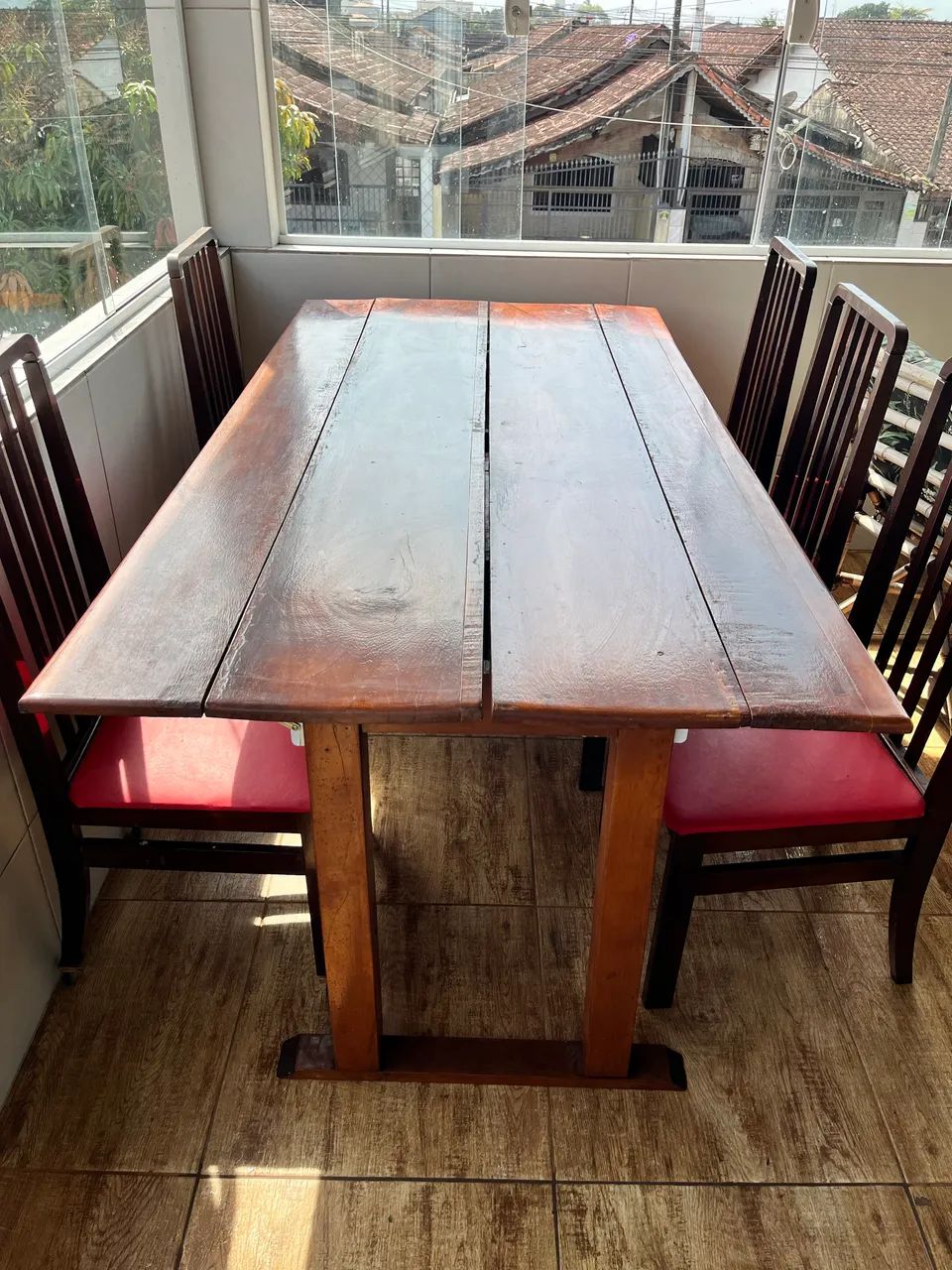 Mesa de 2,00 de madeira  - Foto 4