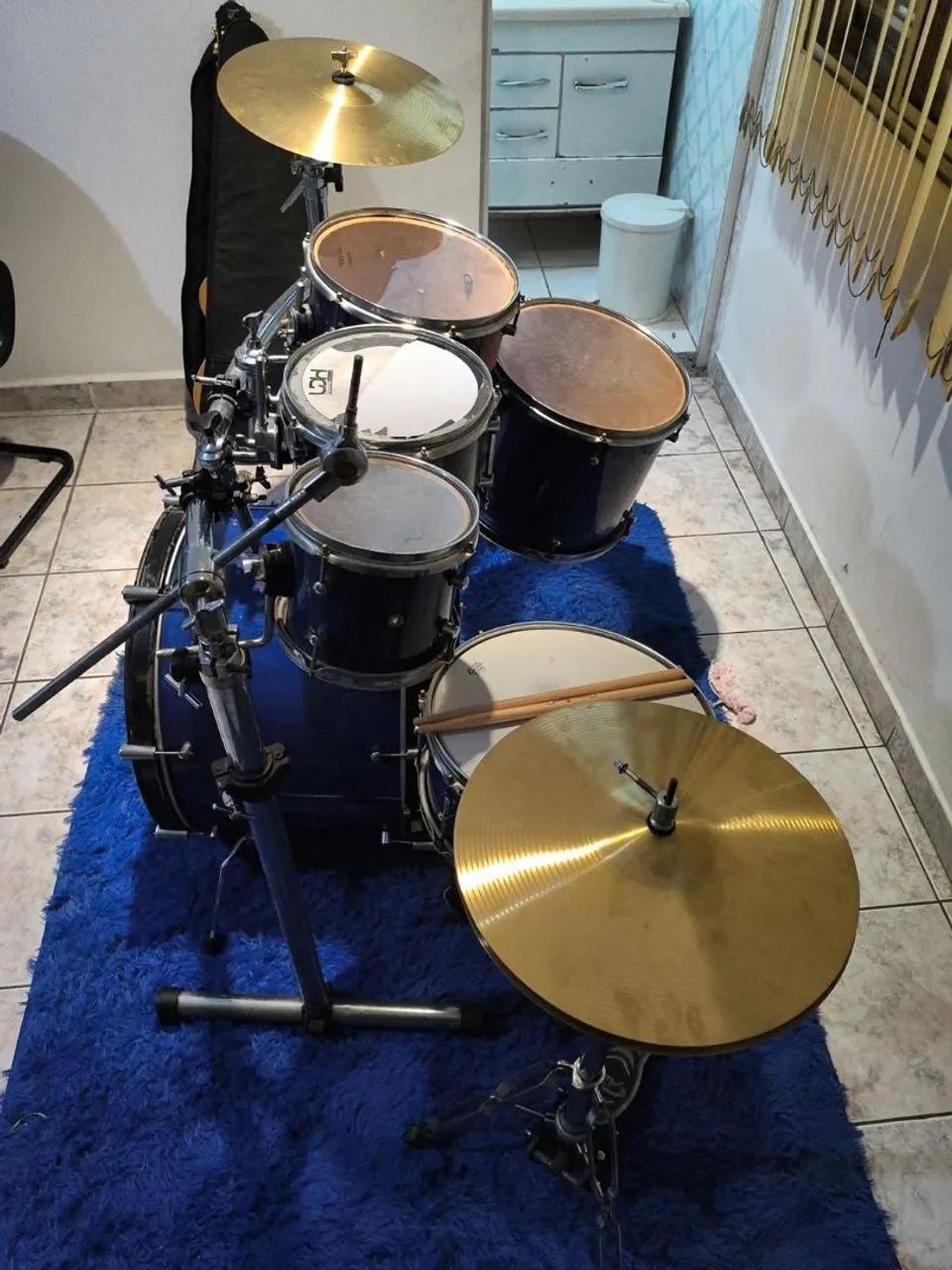 Bateria Acústica Adah + Hack adah - Foto 5