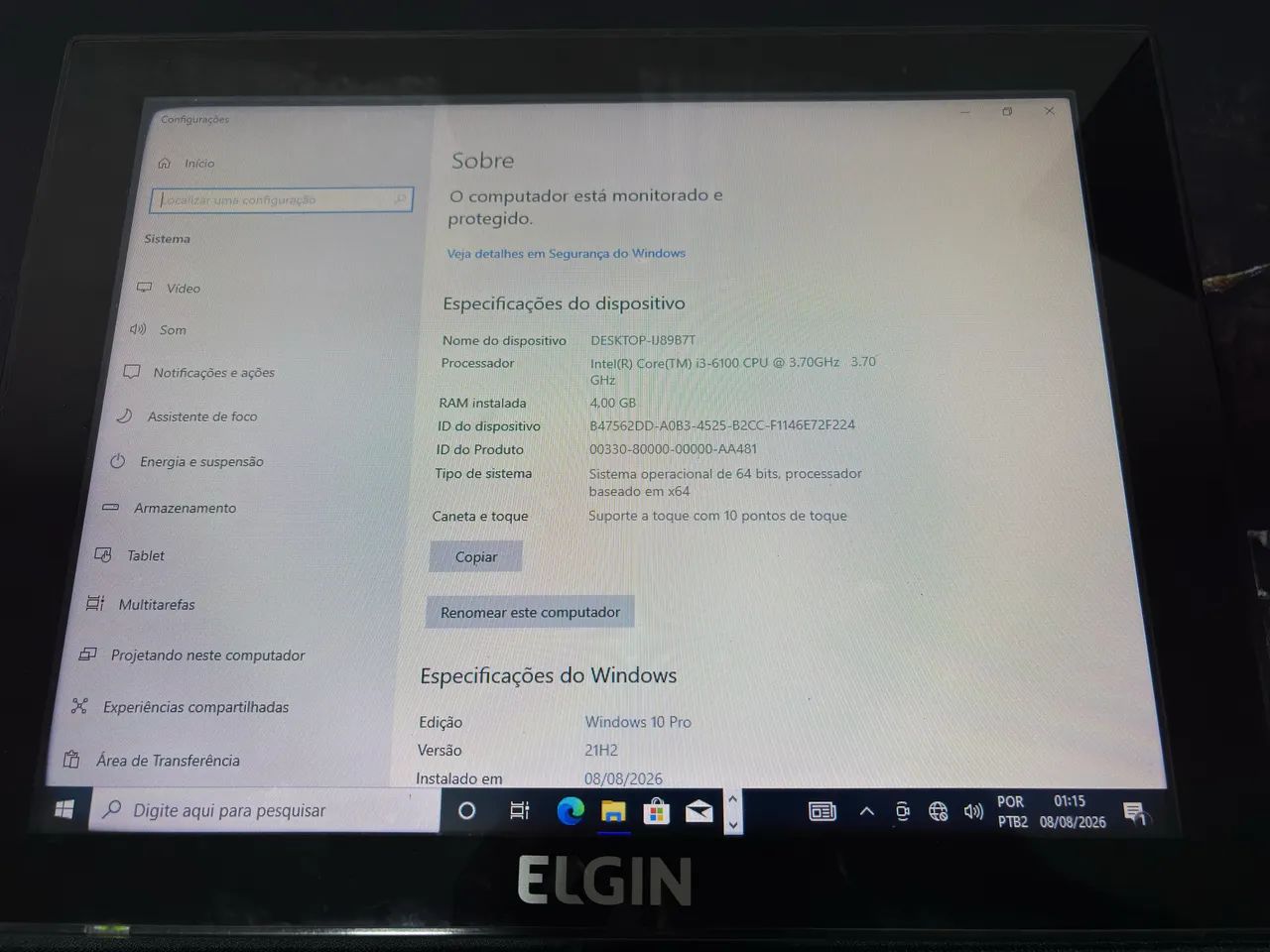 Computador Touch Screen Elgin - Foto 3