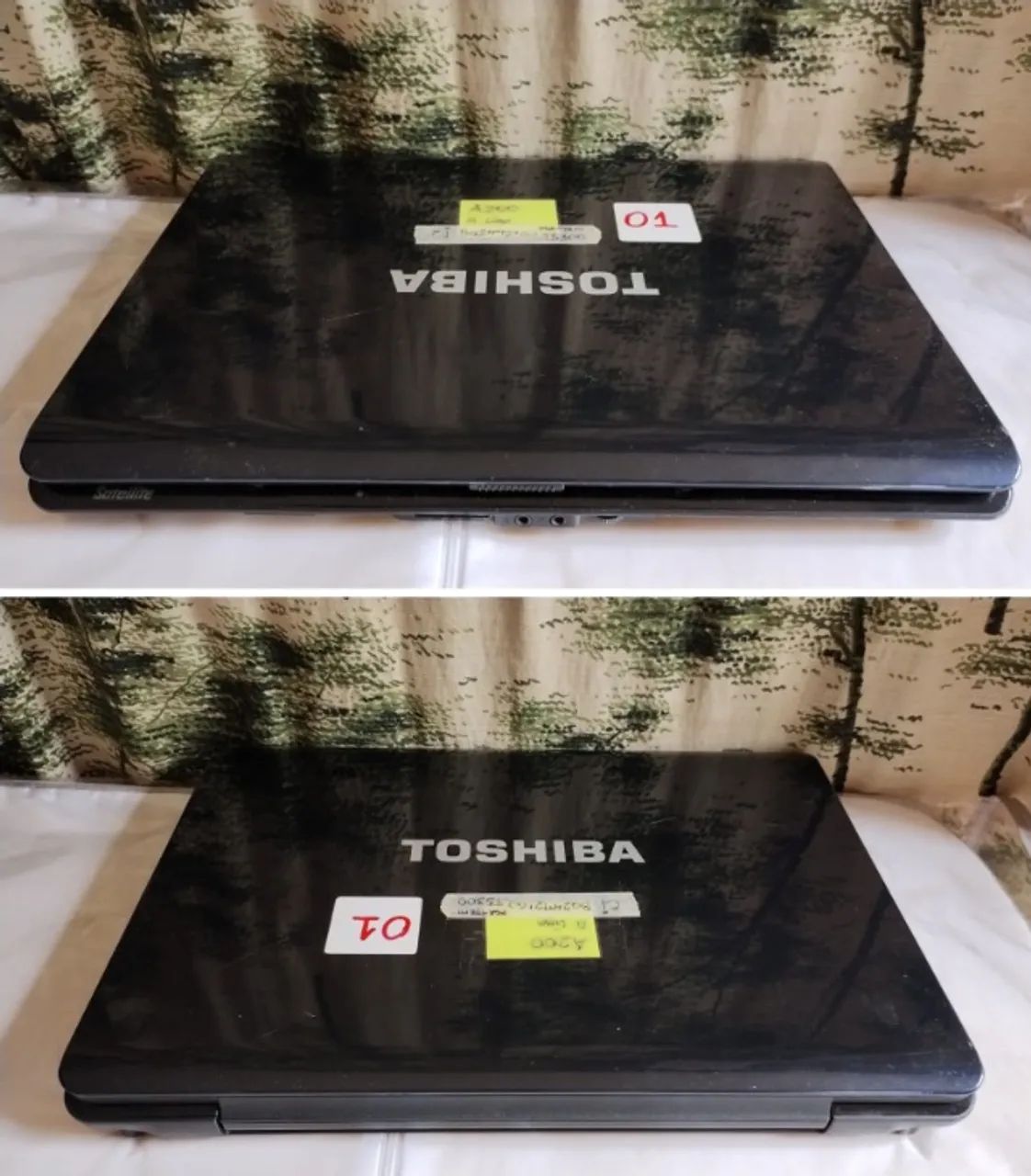 Cód.01) 1un Notebook Toshiba A200 defeito sucata reaproveitamento peças  - Foto 3