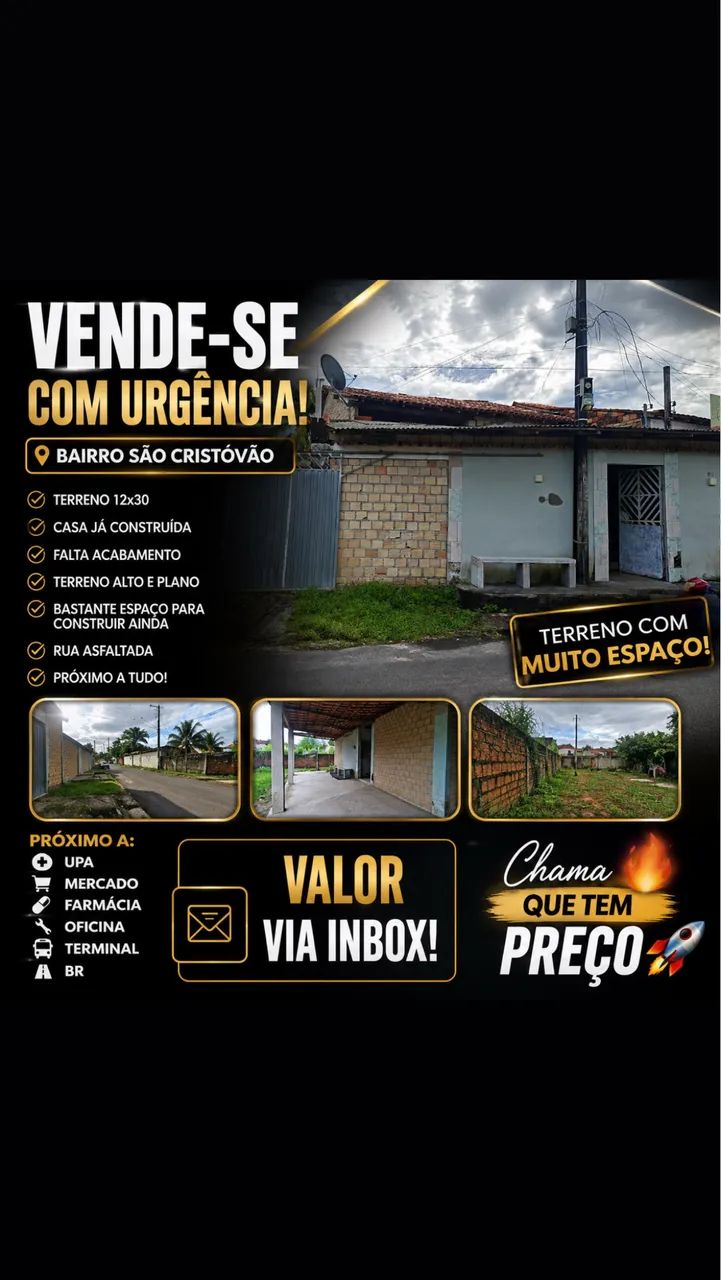 Vende-se uma casa 