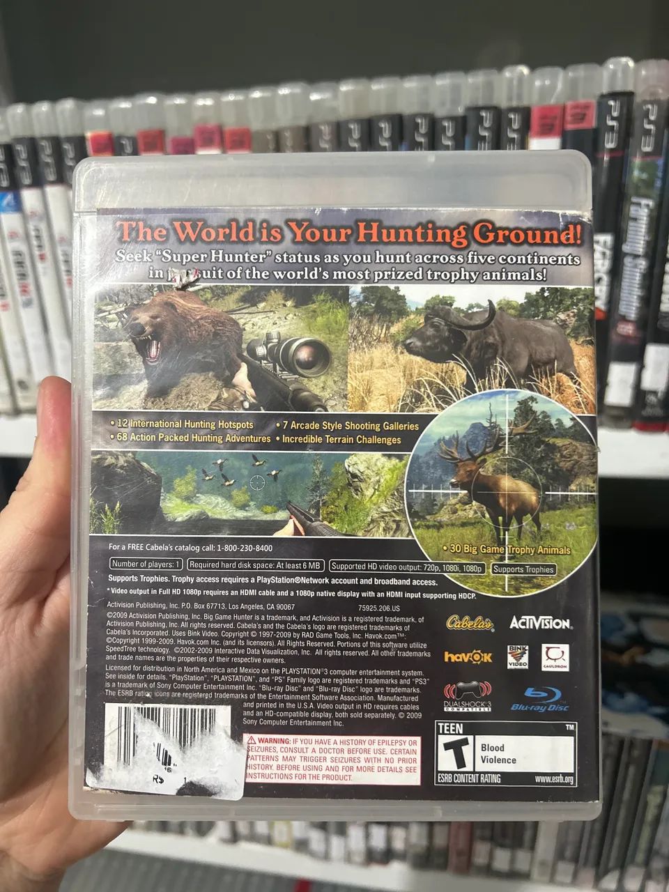Cabelas Big game Hunter 2010 PS3 - Foto 2