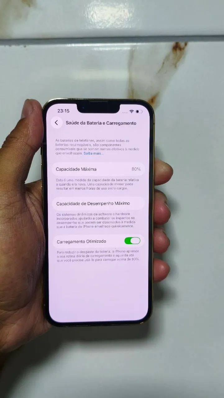 iPhone 13 Pro 128GB - Dourado - Todo Original  - Foto 5