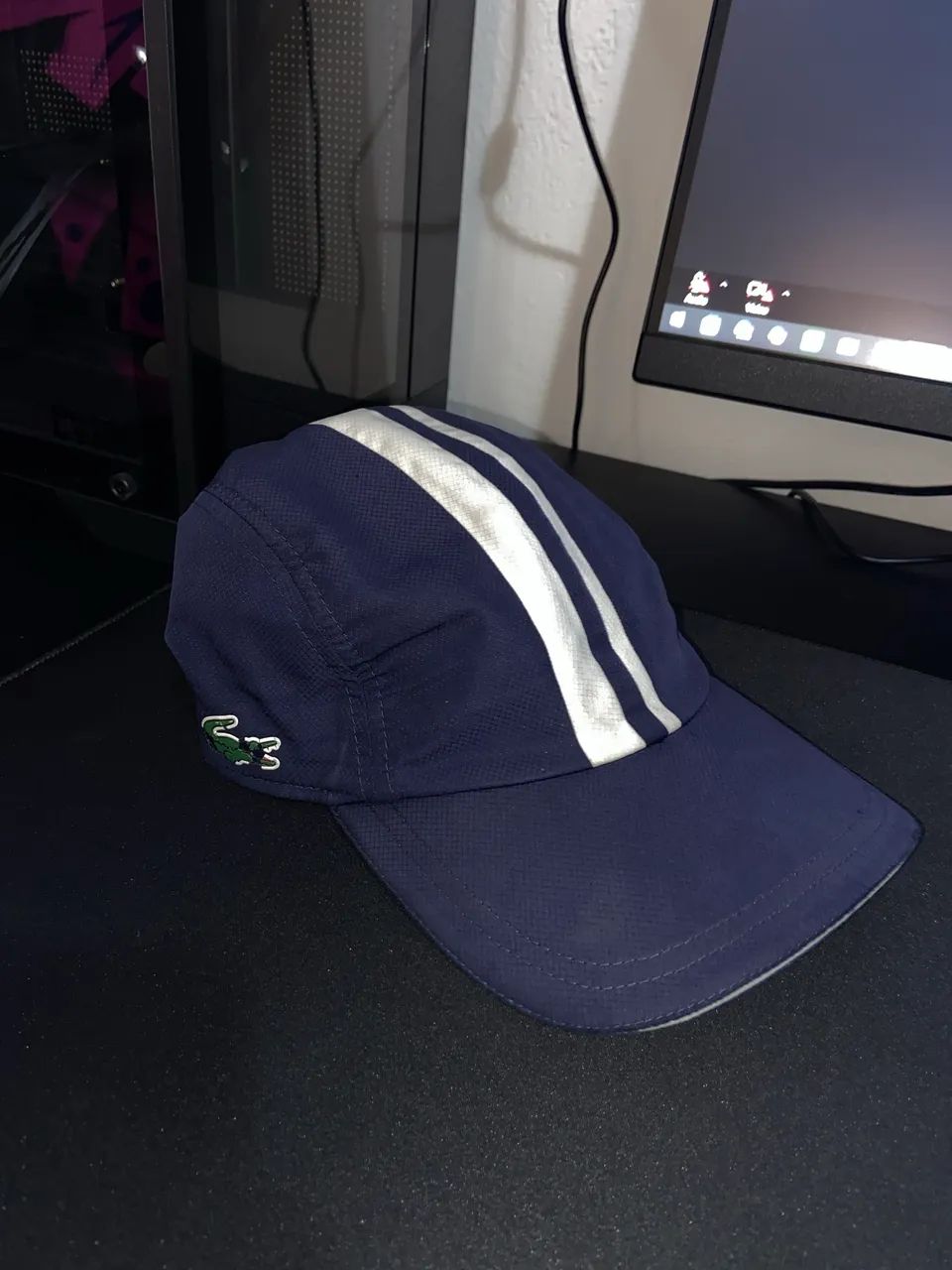 Boné Lacoste Sport Duas Faixas