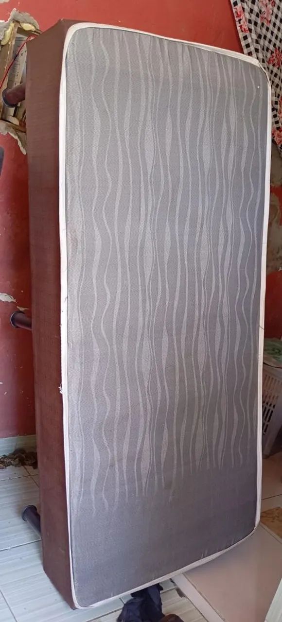 Cama box de solteiro com colchão  - Foto 2