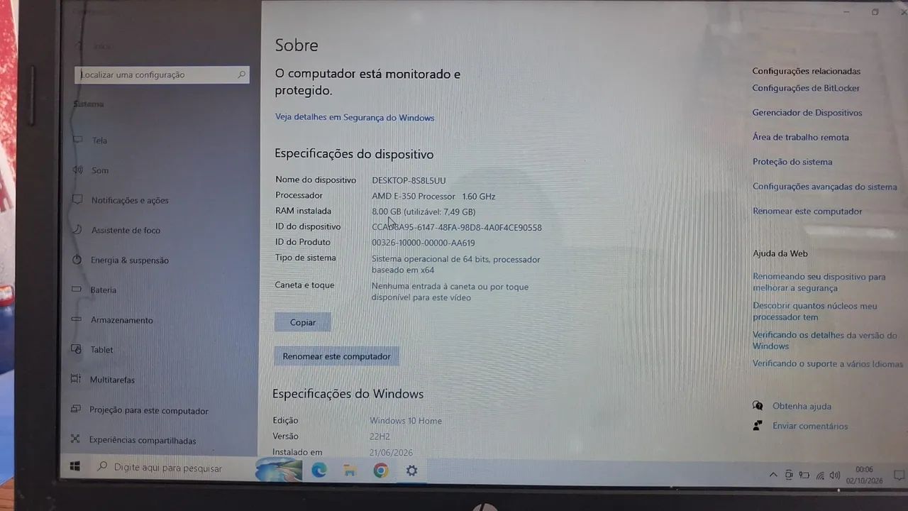 Notebook hp pavilon G4 - Foto 4