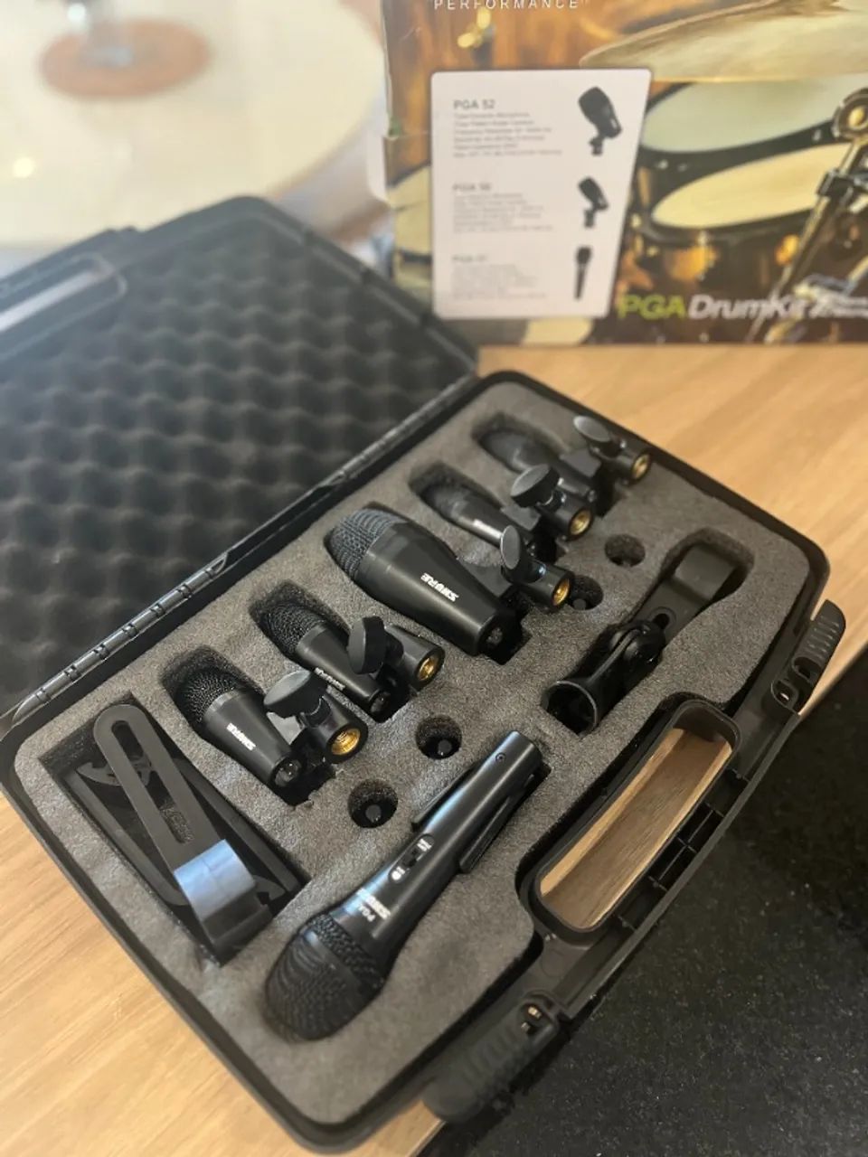 Kit Microfones Bateria Shure Pga Drum Kit 7  - Foto 2