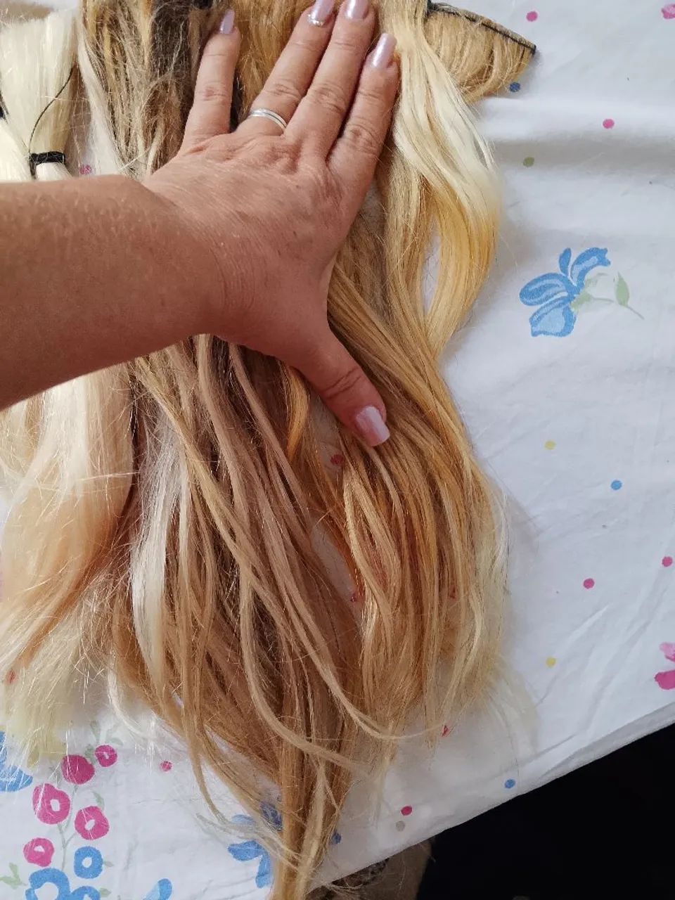 Cabelo humano loiro - Foto 2