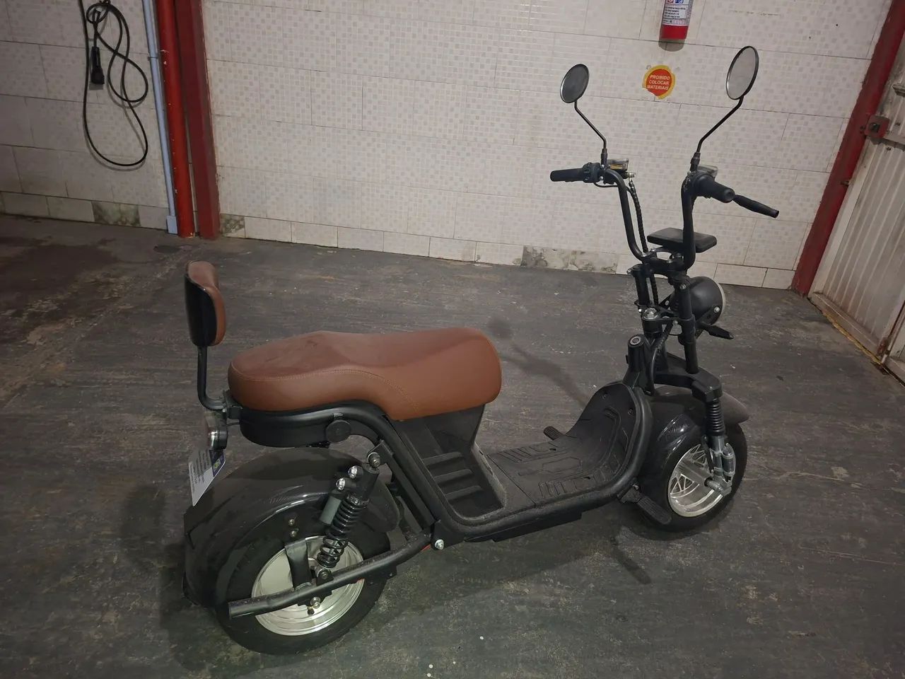 Scooter Elétrica Chopper HE-6 1000W