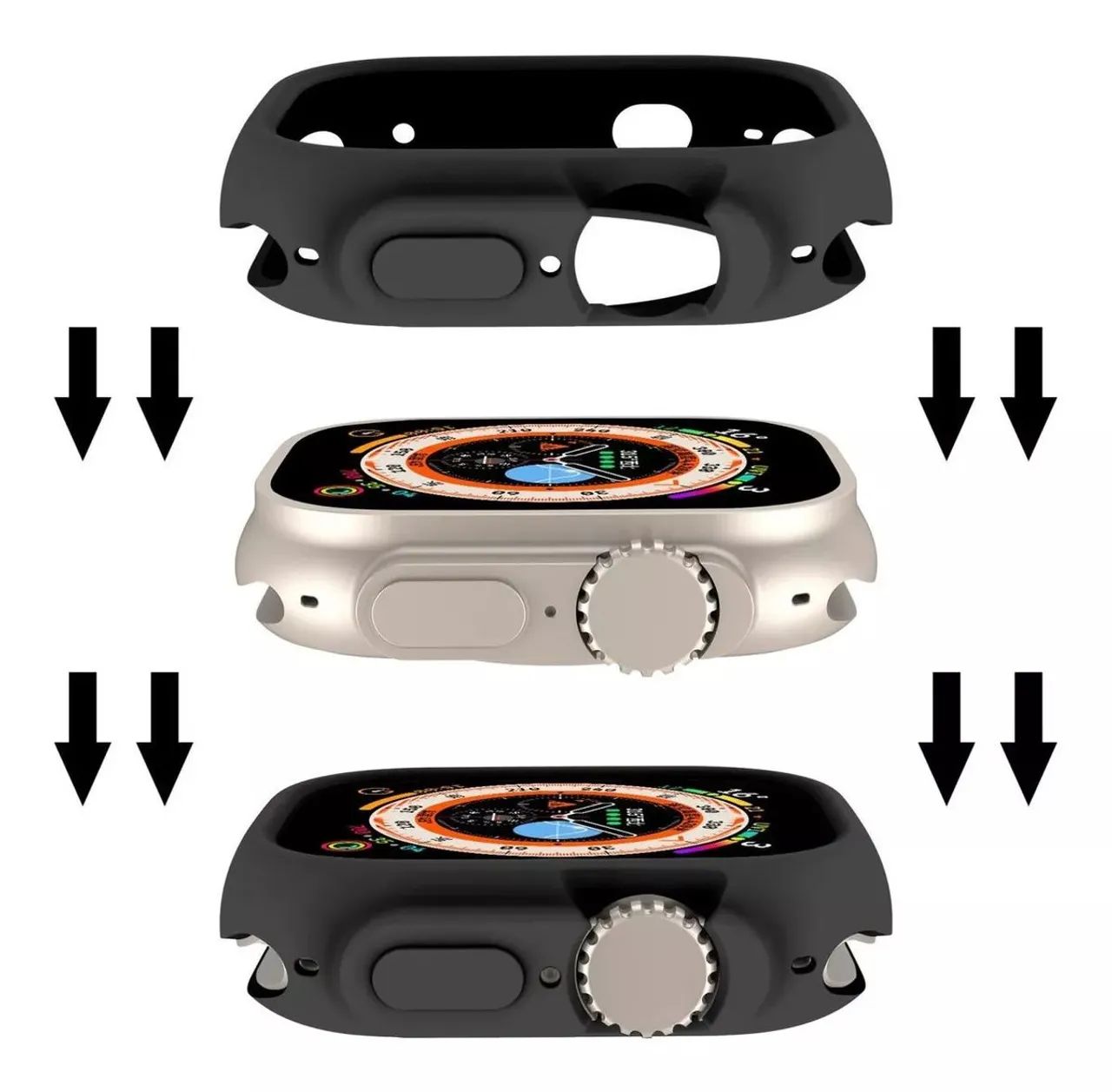 Case protetora para Apple watch Ultra 49mm  - Foto 4