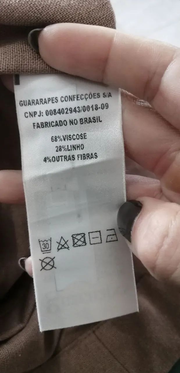 Vestido bege (usado 1x) - Foto 5