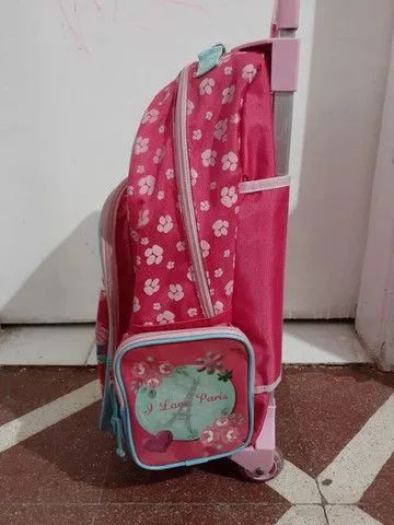 Mochila gatinha Marie rodinhas - Foto 2