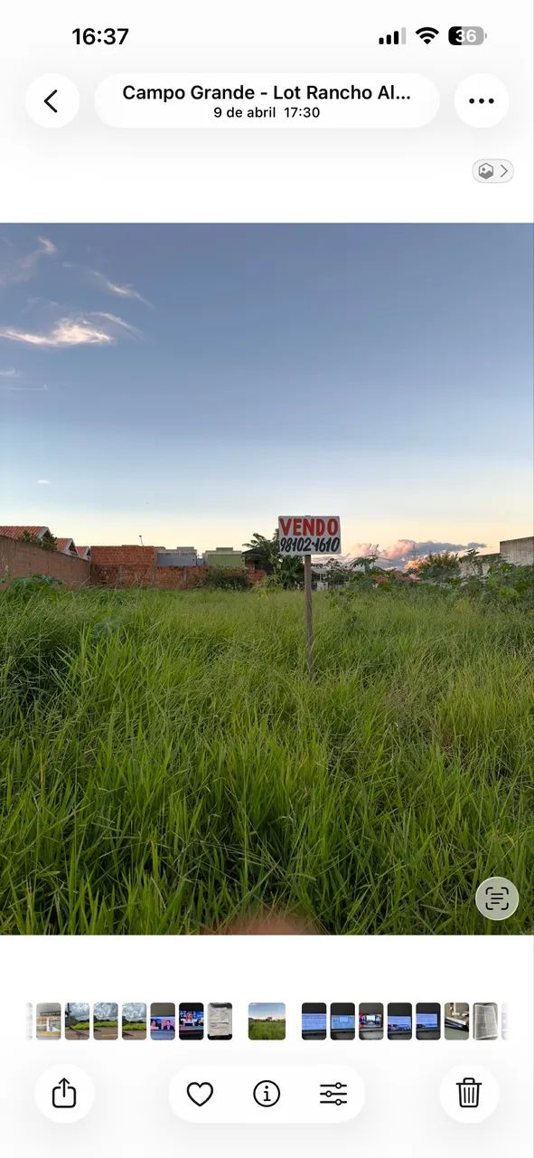 Vendo Lote 360 m2  - Bela Laguna 