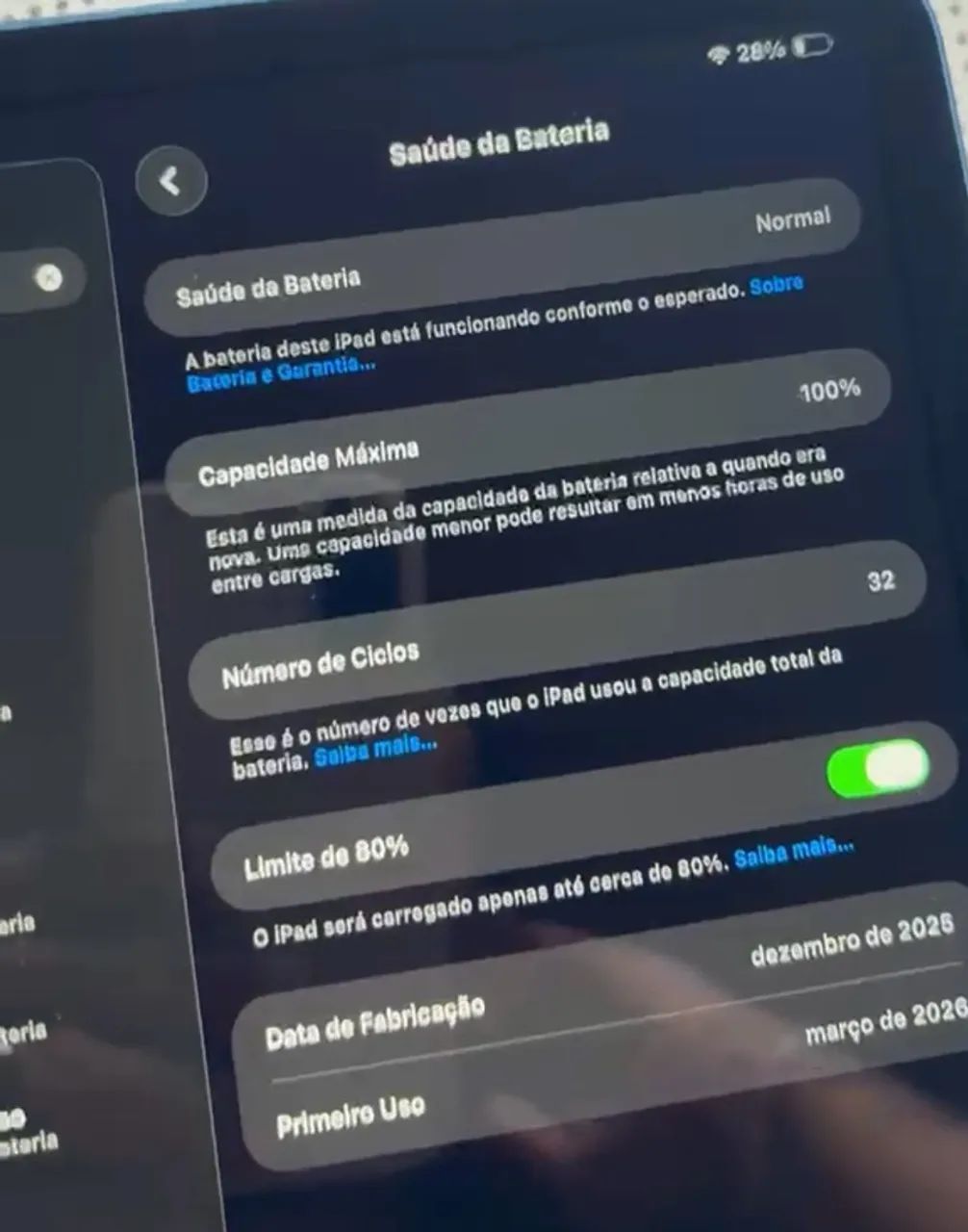 iPad 10ª geração bateria 100% 128gb - Foto 3